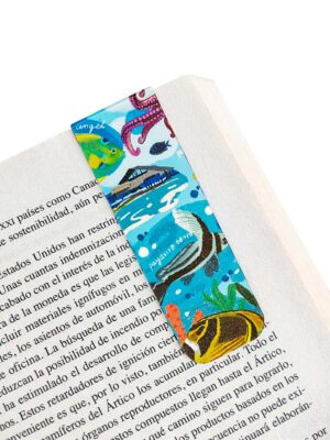 Separador Alargado de libro de la Costa Colombiana