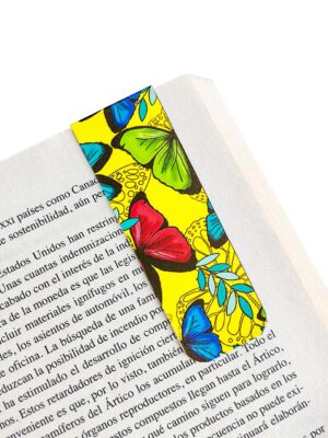 Separador Alargado de libro Mariposas Colombianas 2