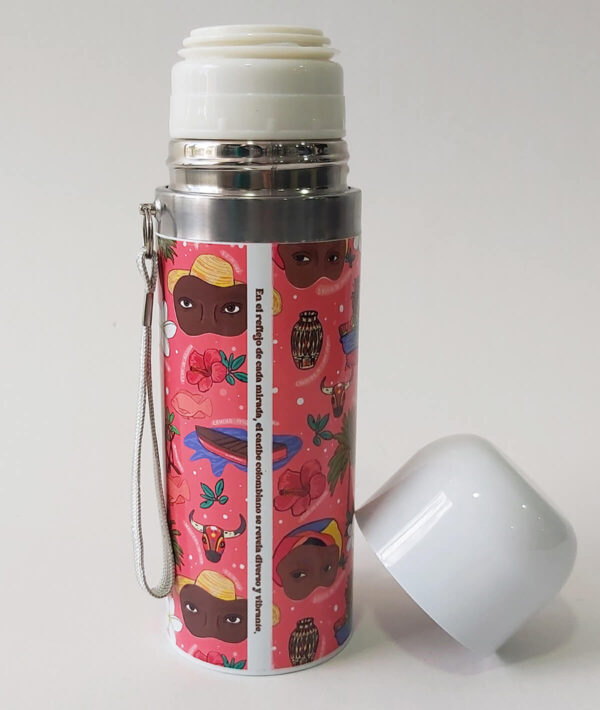 Termo 350 ml Miradas Afrocolombianas