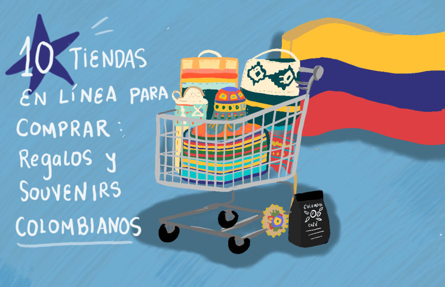 10 tiendas en línea para regalos y souvenirs únicos de Colombia. Encuentra opciones diferentes a la tradicionales, pero verdaderamente colombianas.