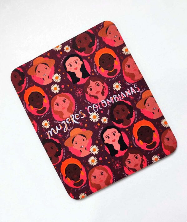 Mouse Pad Mujeres Colombianas