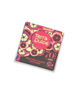 Barra de Chocolate Artesanal de Coco