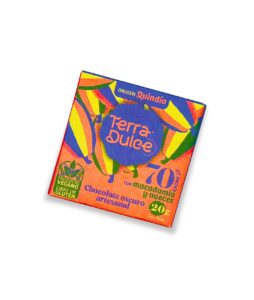 Barra de Chocolate Artesanal de Macadamia y Nueces