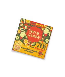 Barra de Chocolate Artesanal de Naranja