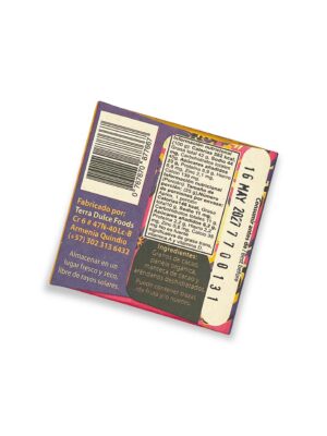 Barra de Chocolate Oscuro Artesanal de Cacao con Uchuvas 2