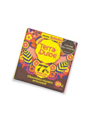 Barra de Chocolate Artesanal de Cacao con Uchuvas