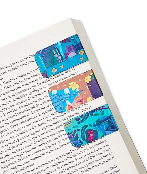 Set Separadores de Libro Multicolor