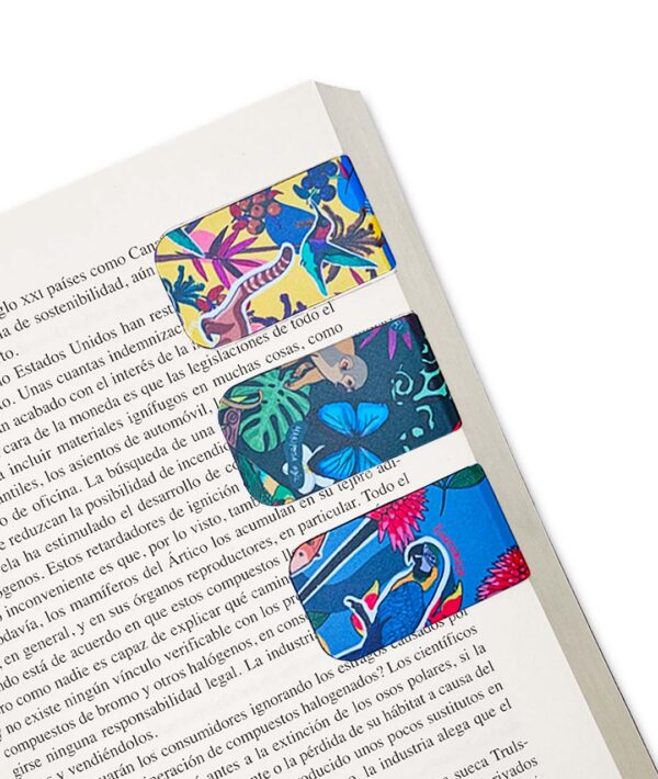 Set Separadores de Libro Fauna y Flora