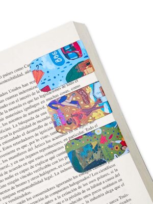 Set Separadores de Libro Folclor Colombiano 2