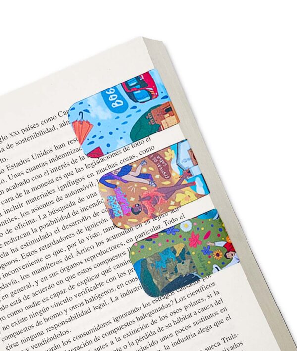 Set Separadores de Libro Folclor Colombiano