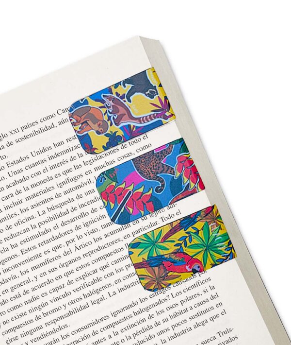 Set Separadores de Libro Naturaleza Colombiana