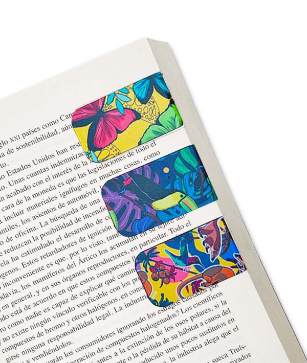 Set Separadores de Libro Tropical