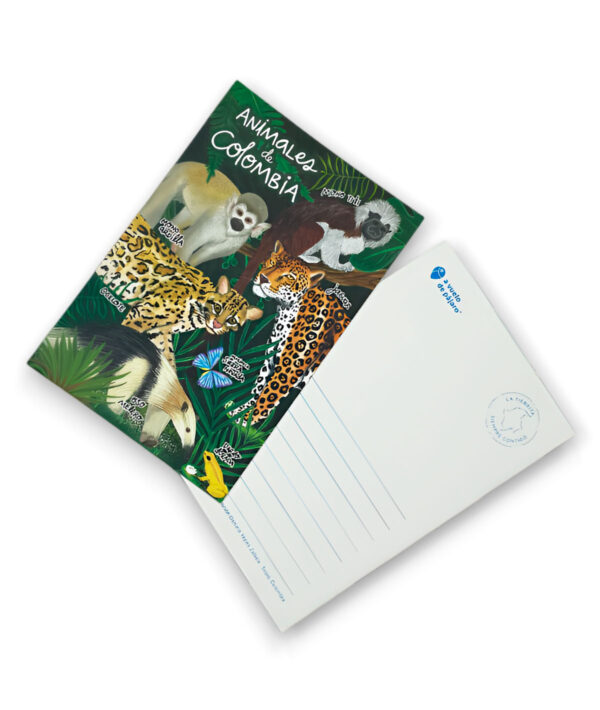 Postal Animales de Colombia