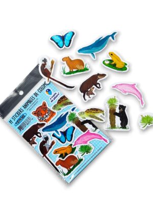 Stickers animales de Colombia 2