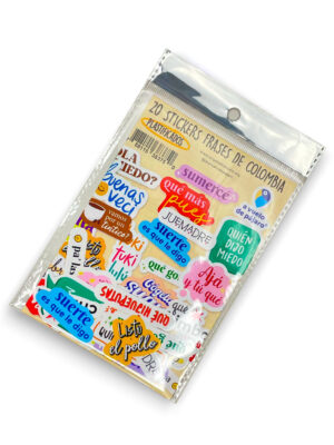Stickers Frases de Colombia
