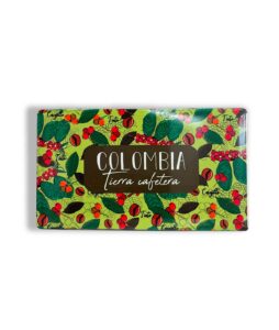 Imán Café De Colombia Borde Blanco ¡Rescátalo!