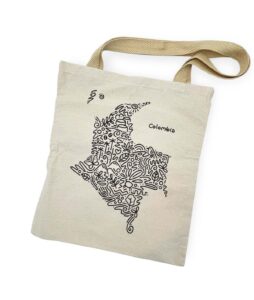Tote Bag Mapa de Colombia