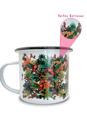 Mug peltre Colibrí 3