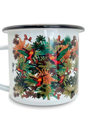 Mug Peltre Colibrí ¡Rescátalo!