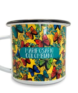 Mug Peltre Mariposario ¡Rescátalo!