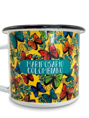 Mug Peltre Mariposario ¡Rescátalo!