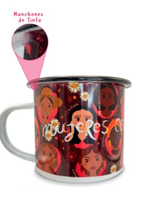 Mug peltre Mujeres 3