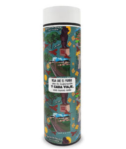 Termo digital de 500 ml con tapa hermética e indicador LED de temperatura. Ideal para cualquier bebida. Diseño inspirado en Bucaramanga, Colombia