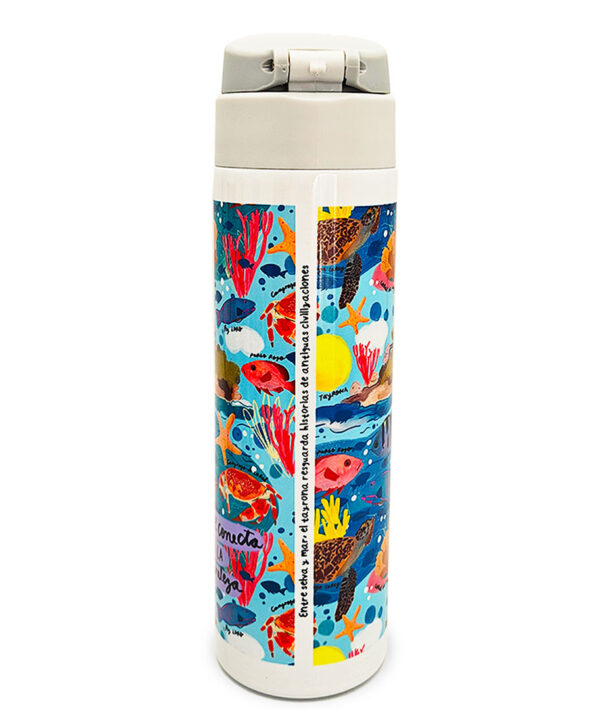 Termo Tapa Gris Caribe Colombiano