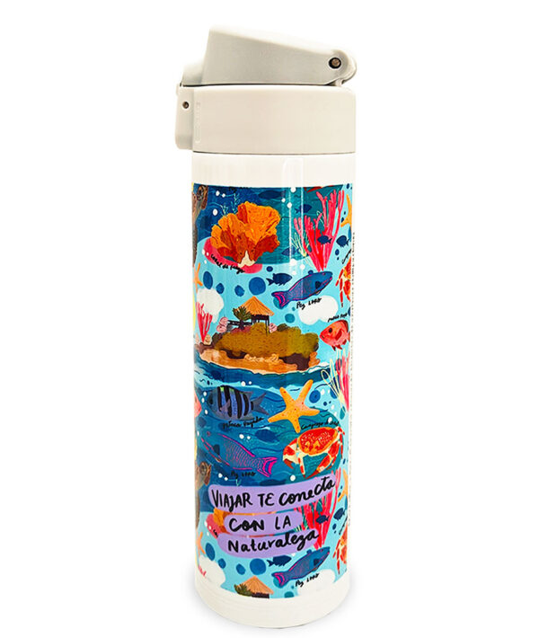 Termo Tapa Gris Caribe Colombiano