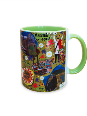 Mug Colorido Medellin 2