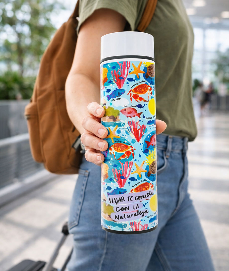 Termo digital para bebidas calientes o frias