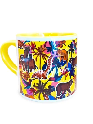 Mini Mug Amarillo Andino Colombiano