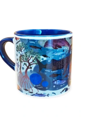Mini Mug Azul Pacífico Colombiano