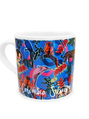 Mini Mug Blanco Amazonas Colombiano
