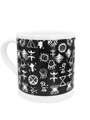 Mini Mug Blanco Bacatá Muisca