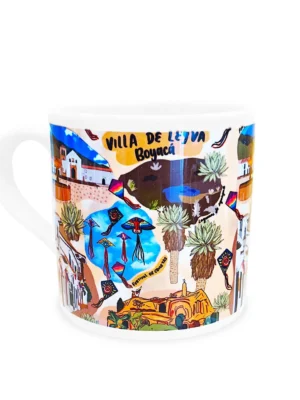Mini Mug Blanco Boyacá Colombia