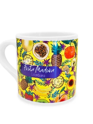 Mini Mug Blanco Salpicón Colombiano