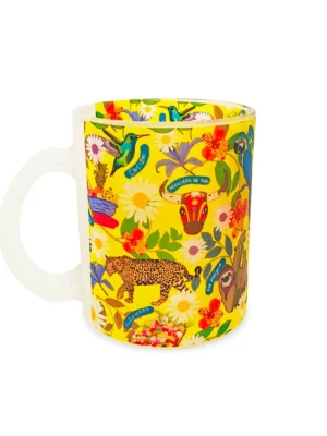 Mug Opalizado Folclor Colombiano
