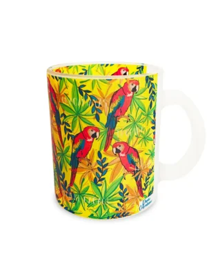 Mug Opalizado Guacamayas Colombianas 2