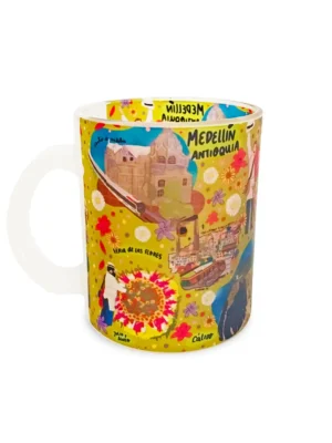 Mug Opalizado Medellin Colombia