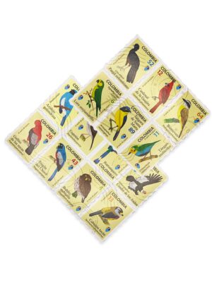 Estampillas Aves de Colombia 2