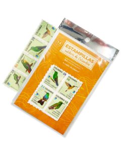 Estampillas Colibries de Colombia