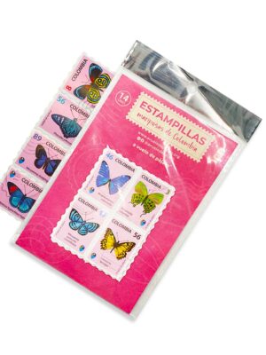Estampillas Mariposas Colombia