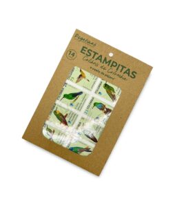Estampillas de Colibríes de Colombia
