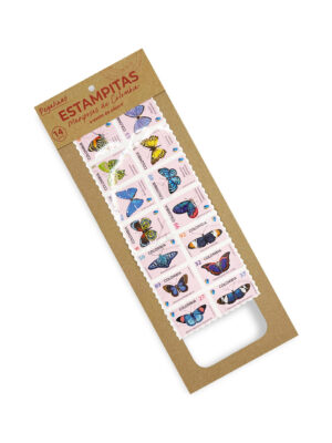 Estampillas de Mariposas de Colombia 2