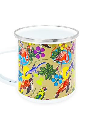 Mug Peltre Caribe Colombiano