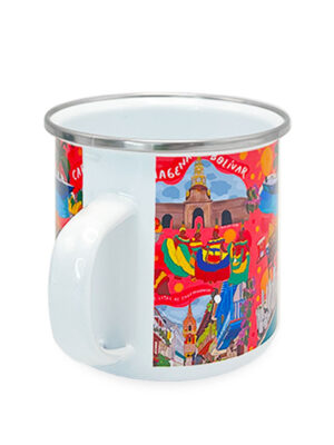 Mug Peltre Cartagena Colombia 2