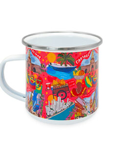 Mug Peltre Cartagena Colombia