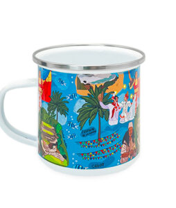 Mug Peltre Santa Marta Colombia