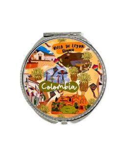 Espejo Portatil Villa de Leyva Colombia